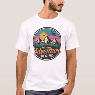T-shirt Et Donc L'Aventure Commence - L'Aventure Nature