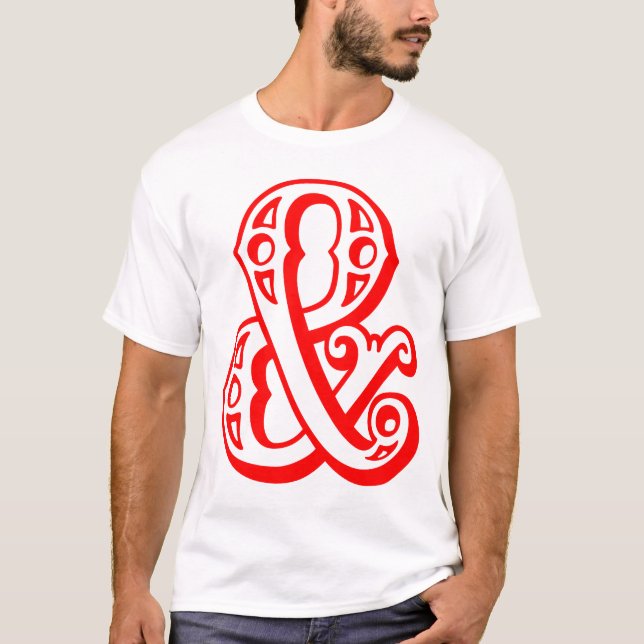 T-shirt Et esperluète (Devant)