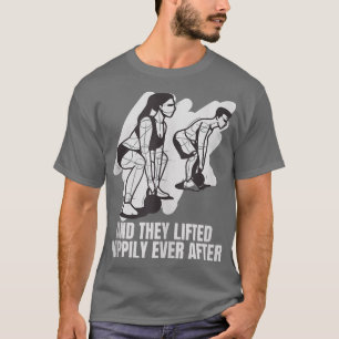 T-shirt Et Ils Ont Levé Heureusement Jamais Après Un Coupl
