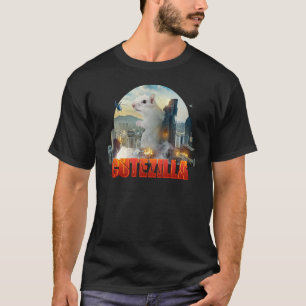 T-shirt et le mignon chipmunk est sauvage à Noël