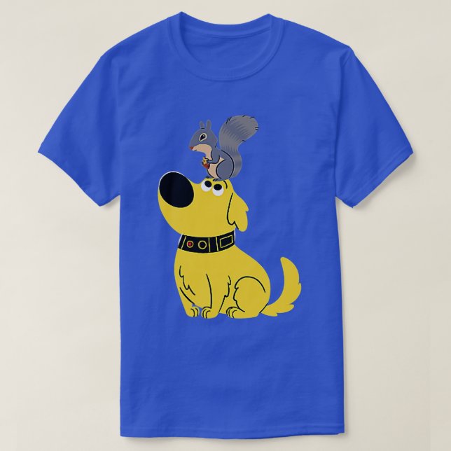 T-shirt et Pixars, écureuil des jours de travail (Design devant)
