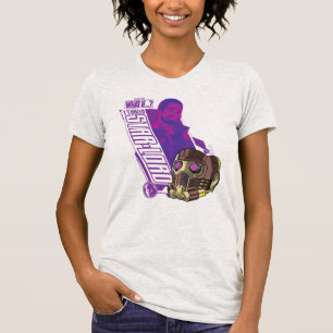 T-shirt Et si… ?   T'Challa Star-Lord Graphisme de personn