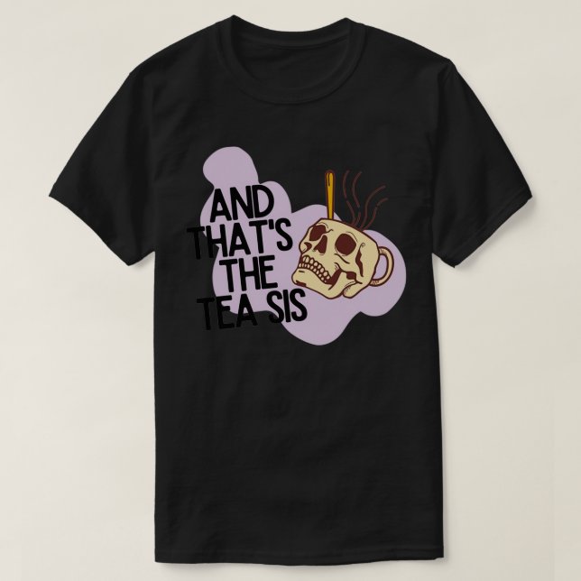 T-shirt Et Thatx27s le TEA 5 (Design devant)