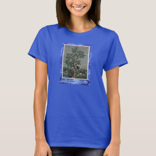 T-shirt Et Une Porcupine Dans Un Pin Tree