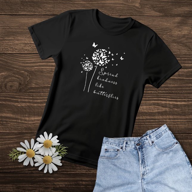 T-shirt Étaler la gentillesse comme des papillons (Créateur téléchargé)