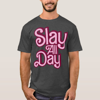 T-shirt Étaler tout le style de journée