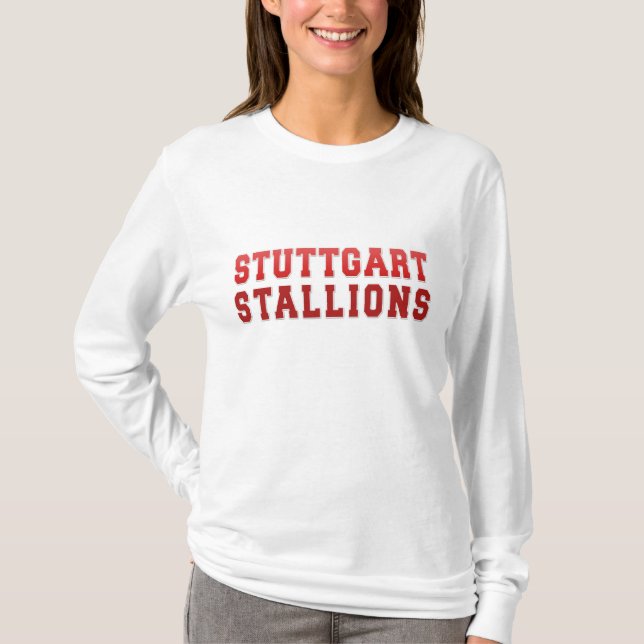 T-shirt Étalons de Stuttgart (Devant)