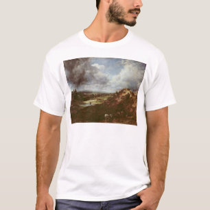 T-shirt Étang de colline de branche de John Constable  ,