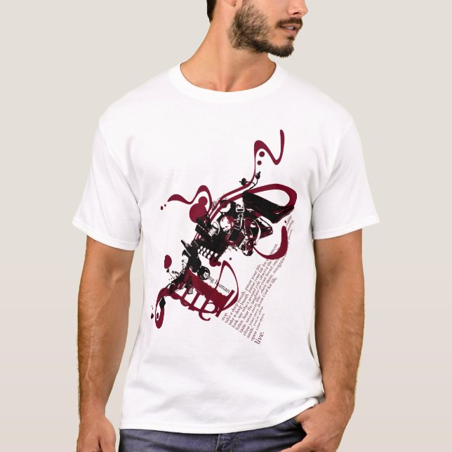 T-shirt étant humain (Devant)