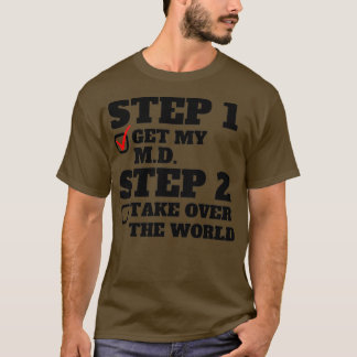 T-shirt Étape 1 Obtenez Mon MD Étape 2 Prenez le contrôle