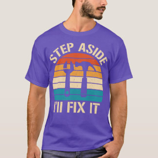 T-shirt Etape Aside Ill Corriger Il Drôle Réparateur