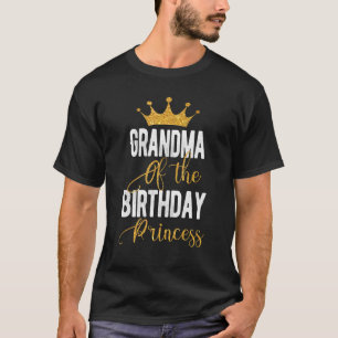 T-shirt Étape Papa De La Princesse D'Anniversaire Famille