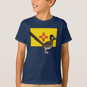 T-shirt État Birdorable du Nouveau Mexique : Roadrunner