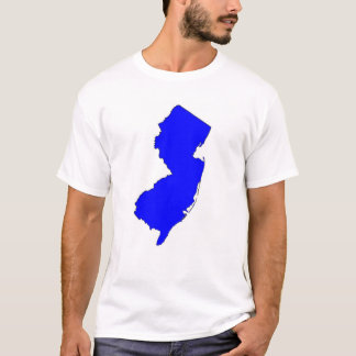 T-shirt État de bleu de NJ