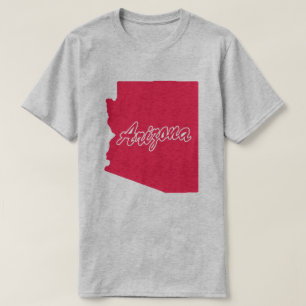 T-shirt État De L'Arizona Shape