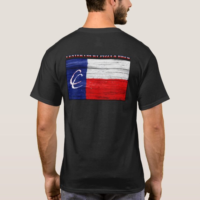 T-shirt État de l'étoile solitaire (Dos)