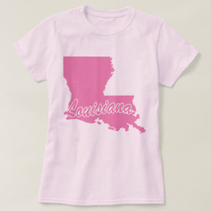 T-shirt État De Louisiane Forme