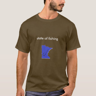 T-shirt état de pêche