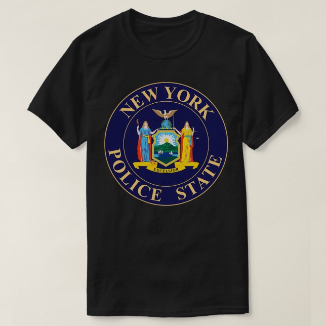 T-SHIRT ÉTAT DE POLICE NY (Design devant)