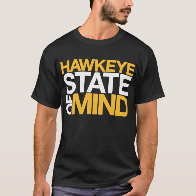 T-shirt État d'esprit de Hawkeye (Devant)