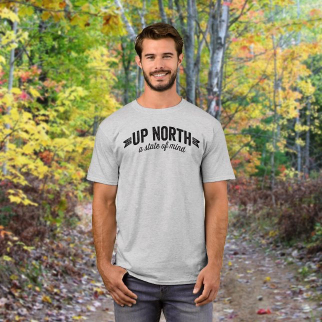 T-shirt État d'esprit du Nord (Créateur téléchargé)