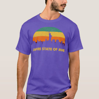T-shirt État d'esprit Empire Rétro Vintage de l'État de Ne