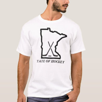 T-shirt État d'hockey