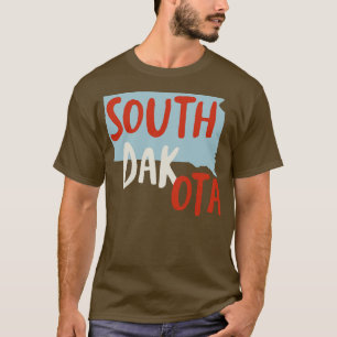 T-shirt État du Dakota du Sud