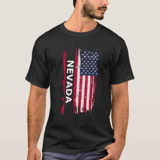 T-shirt État Du Nevada