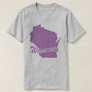 T-shirt État du Wisconsin