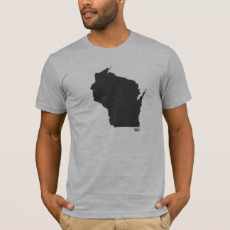 T-shirt État du Wisconsin