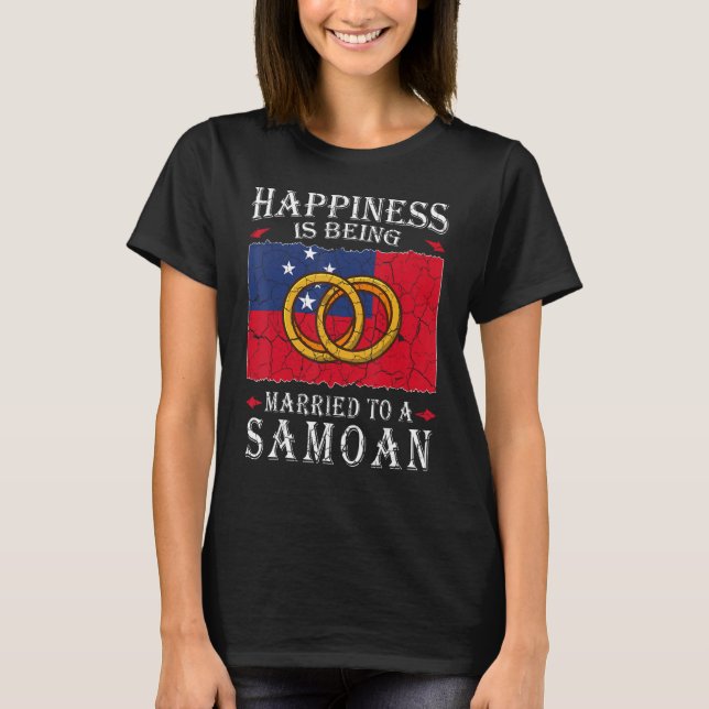 T-shirt État indépendant Mariage samoan du Samoa (Devant)