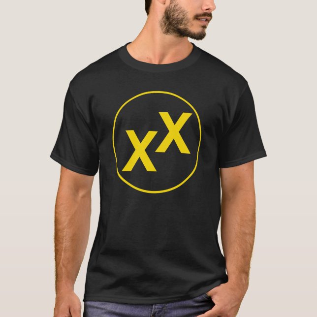 T-shirt État jaune de chemise de noir de traîtrise de (Devant)