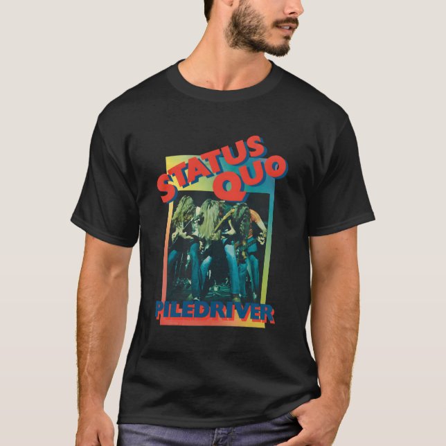 T-shirt État Quo Dégradé du fleuve Piledriver (Devant)