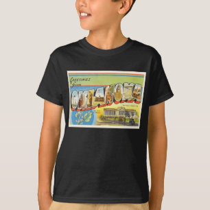 T-shirt État souvenir CORRECT de Vintage voyage de