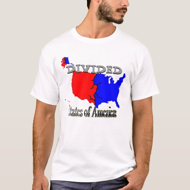 T-shirt États divisés de l'Amérique (Devant)