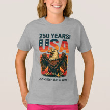États-Unis 250 Ans – Aigle chauve patriotique 4 ju