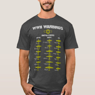 T-shirt États-Unis 2ÈME GUERRE MONDIALE Warbirds