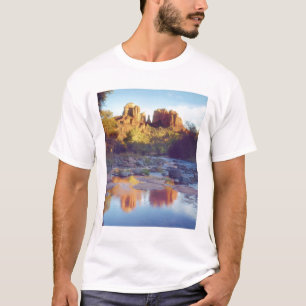 T-shirt États-Unis, Arizona, Sedona. Cathedral Rock se ref