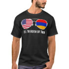 Etats-Unis Arménie Drapeau Lunettes de soleil Armé