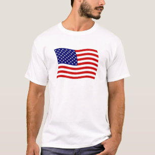 T-shirt États-Unis d'Amérique Chemise Drapeau USA