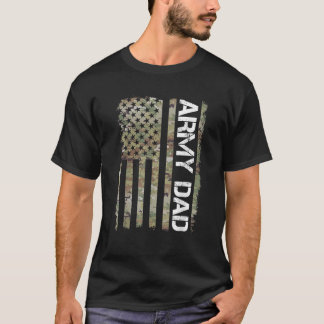 T-shirt États-Unis Drapeau cadeau pour la fête des pères
