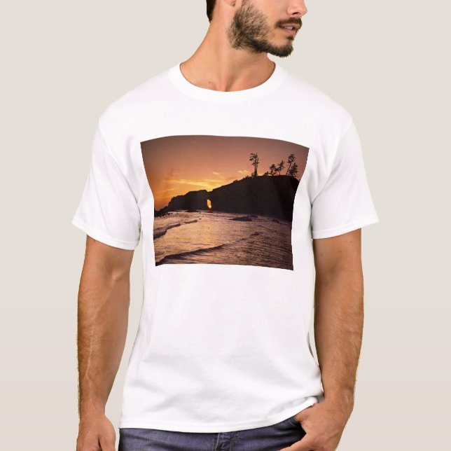 T-shirt États-Unis, État de Washington, Parc national olym (Devant)