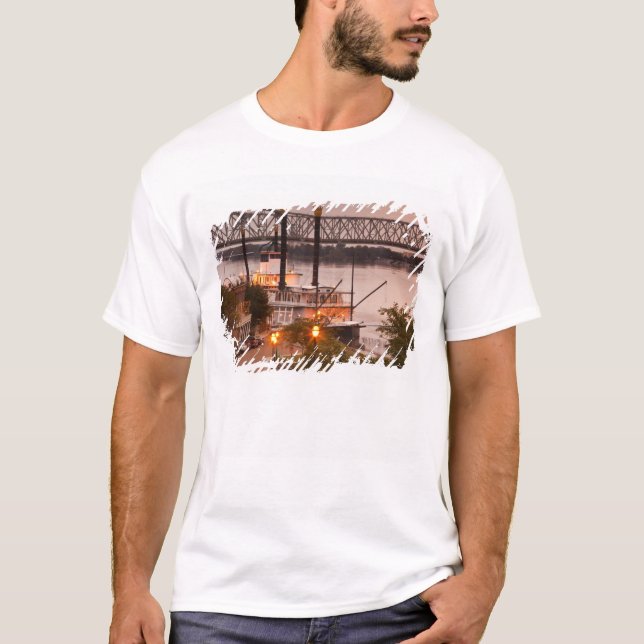 T-shirt États-Unis, Mississippi, Natchez. Natchez sous le  (Devant)
