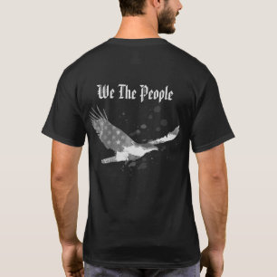 T-shirt *~* États-Unis Nous le peuple drapeau Aigle Amér