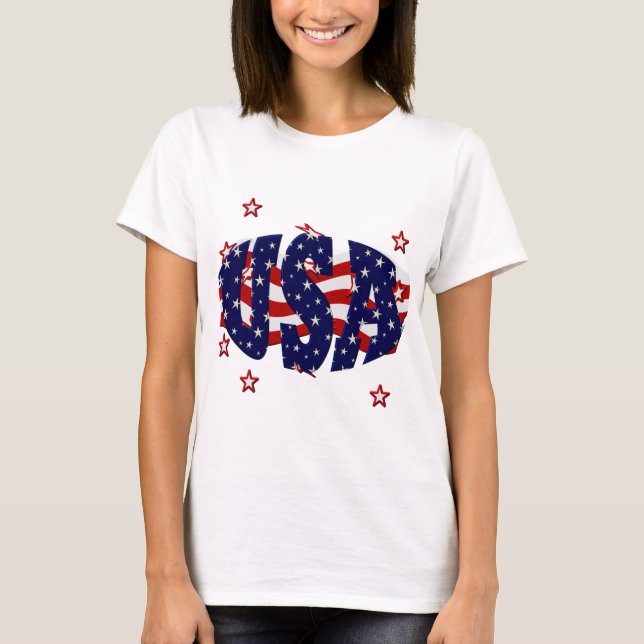 T-shirt Etats-Unis-Patriotique (Devant)