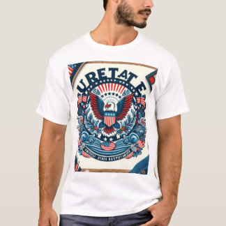 T-shirt États-Unis T-shirt tendance 2025