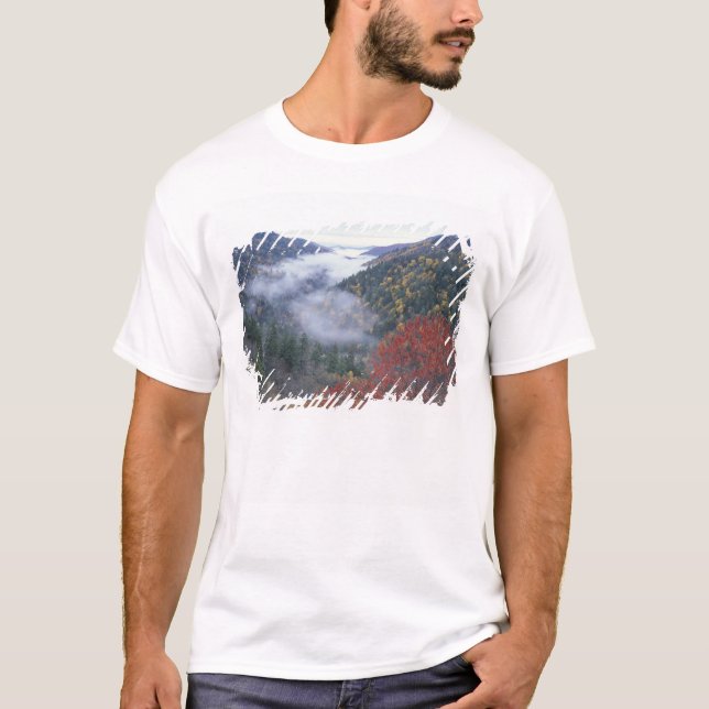 T-shirt États-Unis, Tennessee, Great Smokey Mountains Nati (Devant)