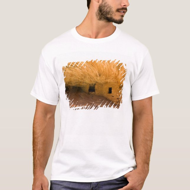 T-shirt États-Unis, Utah, Cedar Mesa, Mule Canyon.Grès (Devant)