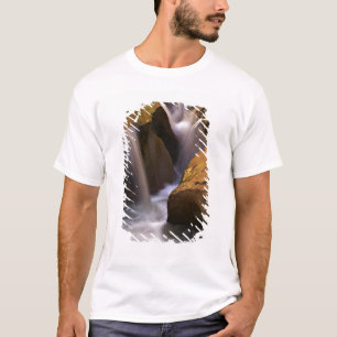 T-shirt États-Unis, Utah, Escalante Wilderness. Cascade en